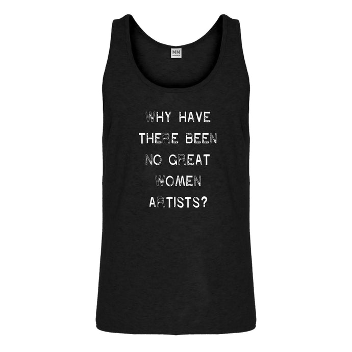 Tank No Great Women Artists Mens Jersey Tank Top