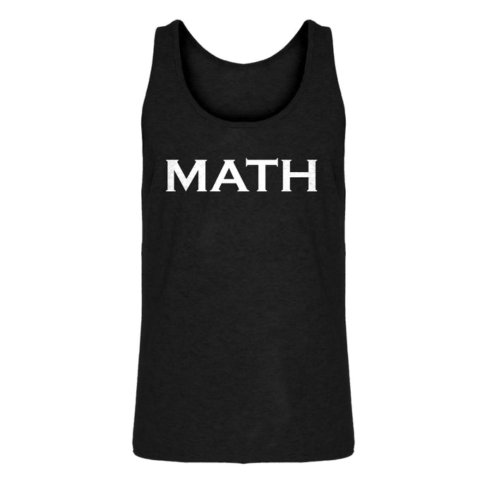 Mens MATH Jersey Tank Top