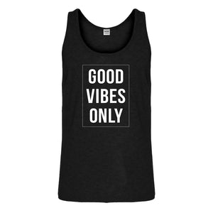 No Bad Vibes Tank Top - Black