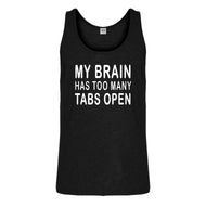 Tank Too Many Tabs Open Mens Jersey Tank Top