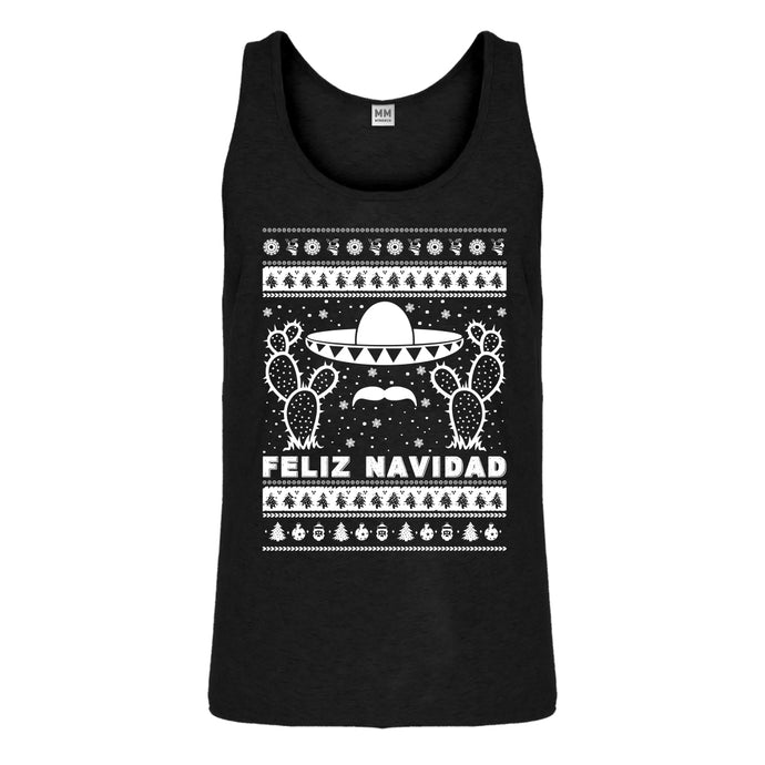 Tank Feliz Navidad Mens Jersey Tank Top