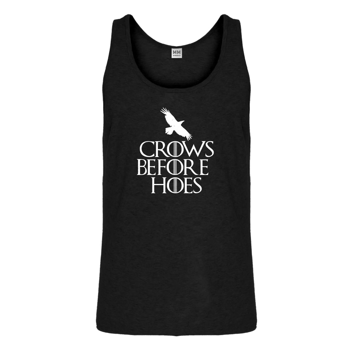 Tank Crows Before Hoes Mens Jersey Tank Top