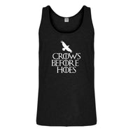 Tank Crows Before Hoes Mens Jersey Tank Top