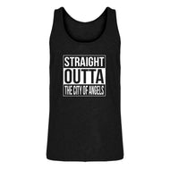 Mens Straight Outta The City of Angels Jersey Tank Top