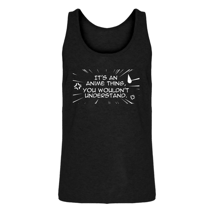 Mens Its an Anime Thing Jersey Tank Top