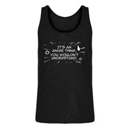 Mens Its an Anime Thing Jersey Tank Top