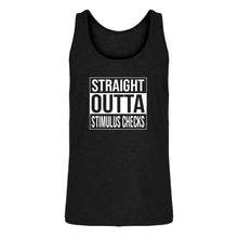 Mens Straight Outta Stimulus Checks Jersey Tank Top