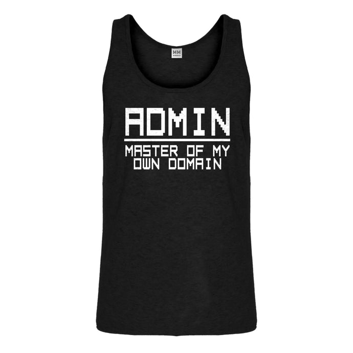 Tank Admin Master of my Domain Mens Jersey Tank Top