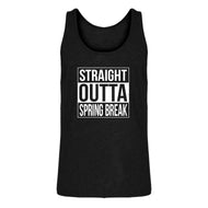 Mens Straight Outta Spring Break Jersey Tank Top