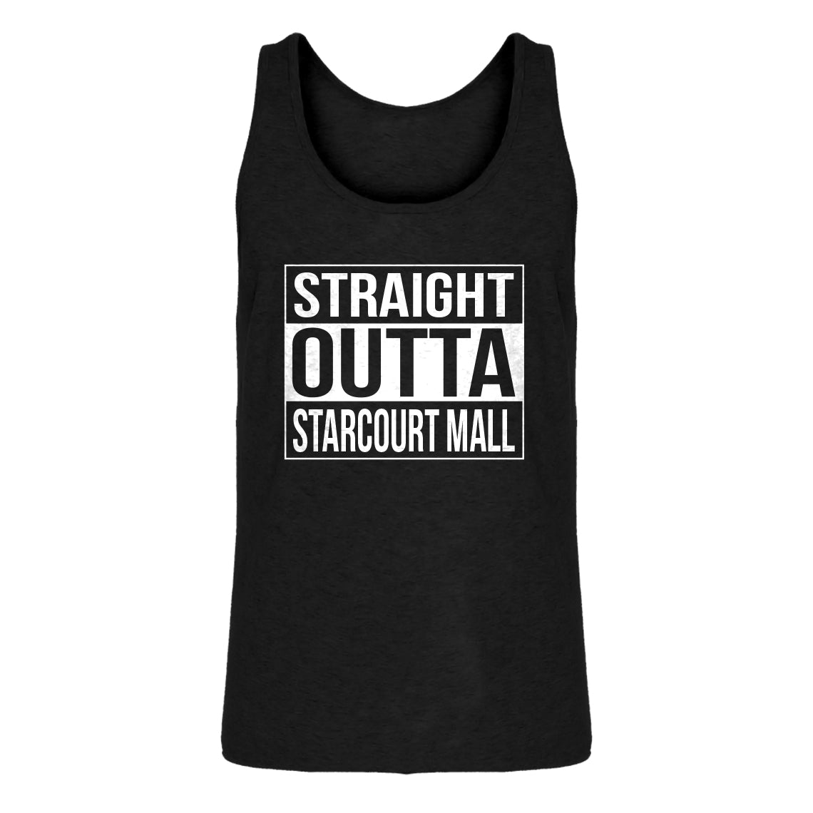 Mens Straight Outta Starcourt Mall Jersey Tank Top