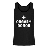 Mens Orgasm Donor Jersey Tank Top