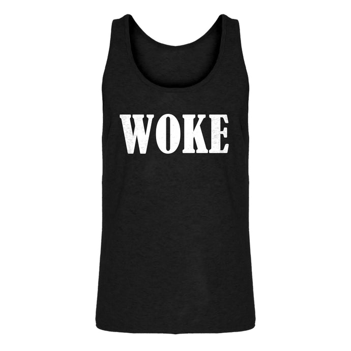 Mens Woke Jersey Tank Top