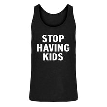 Mens STOP HAVING KIDS Jersey Tank Top