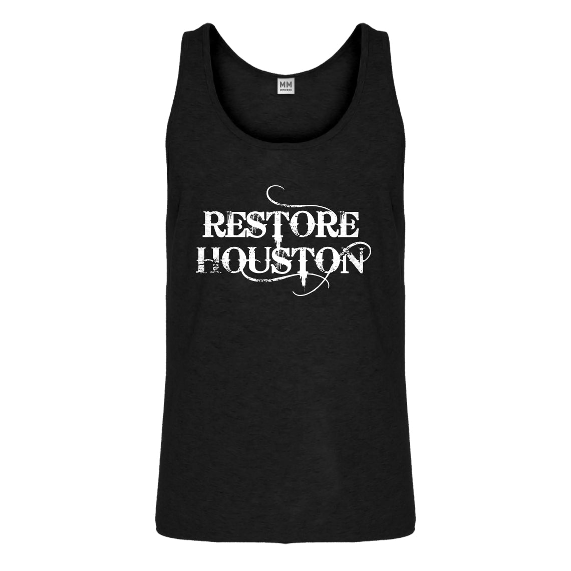Tank Restore Houston Mens Jersey Tank Top