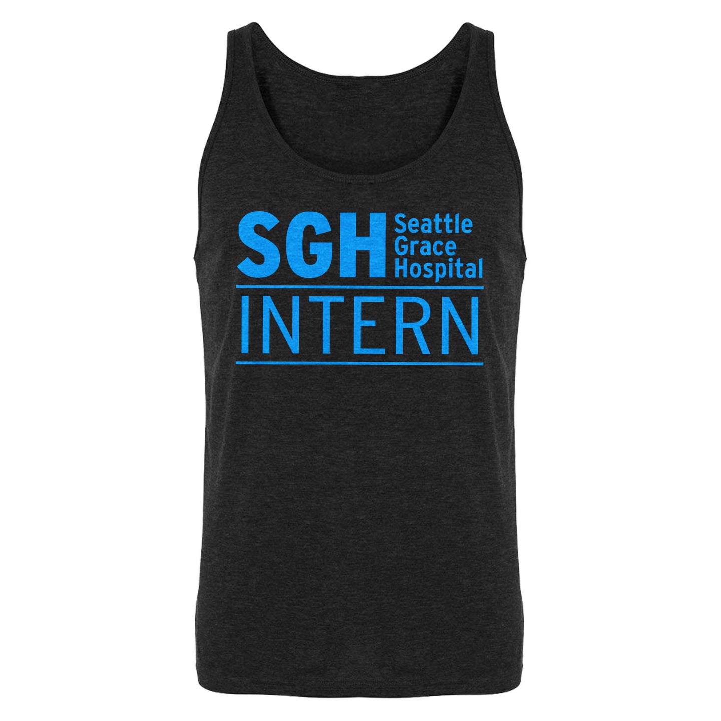 Tank Intern Seattle Grace Hospital Mens Jersey Tank Top