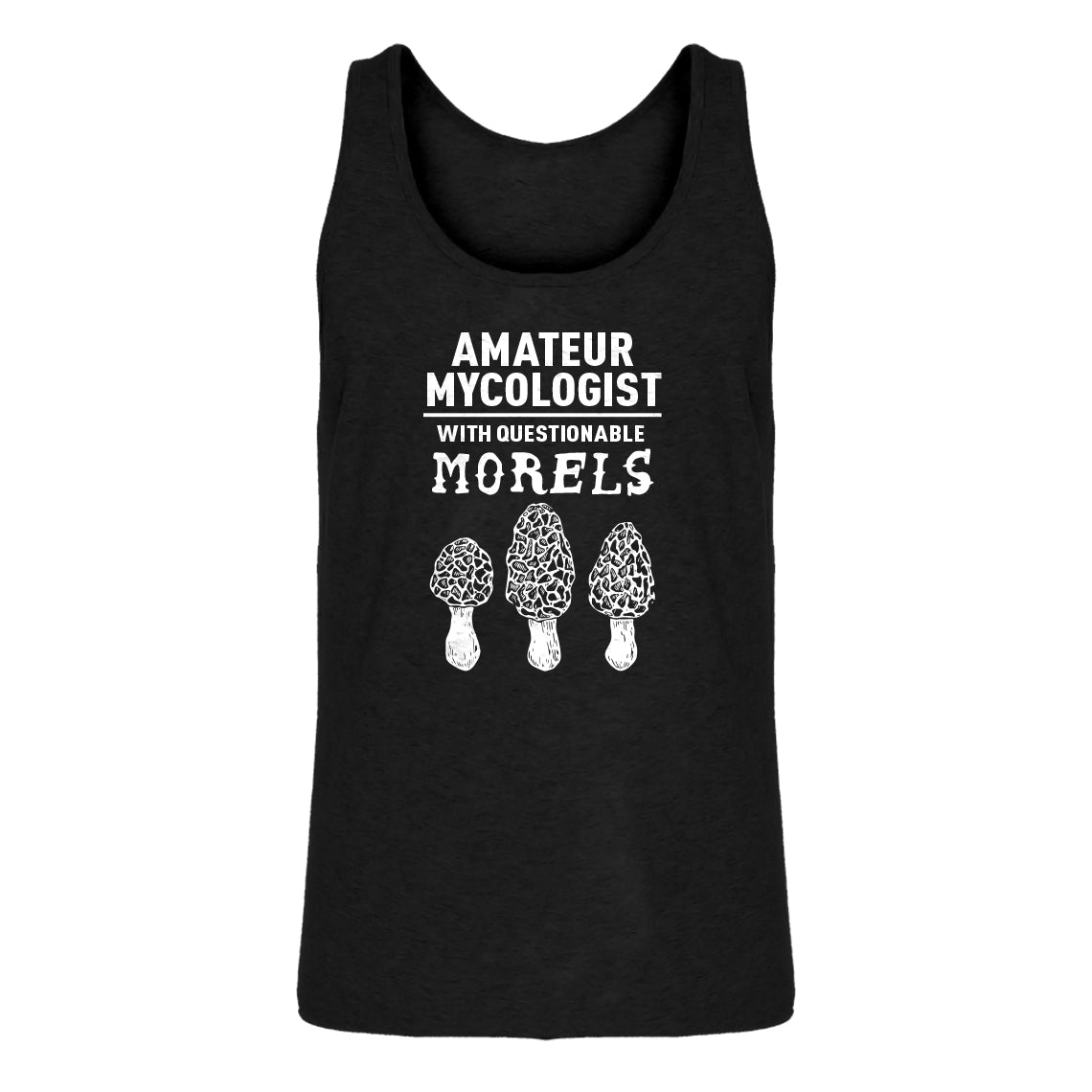 Mens Questionable Morels Jersey Tank Top