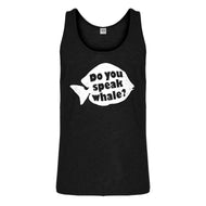 Tank Do You Speak Whale Mens Jersey Tank Top