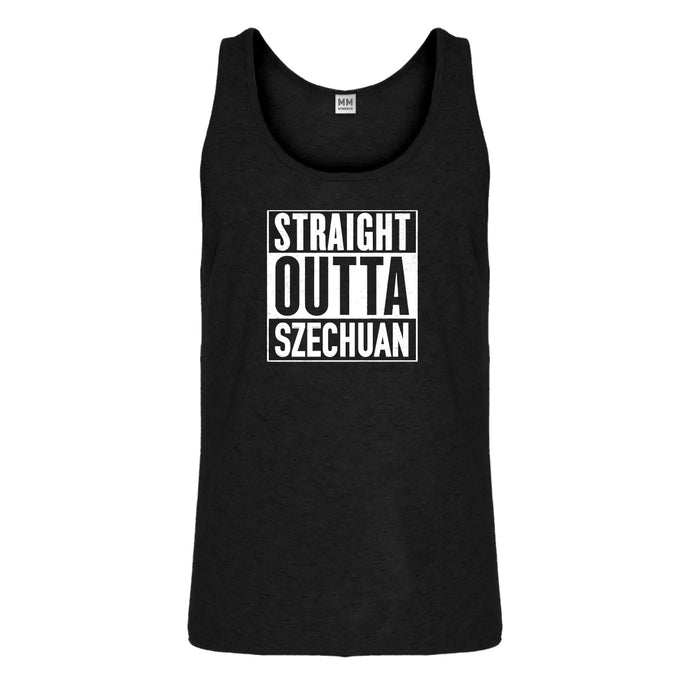 Tank Straight Outta Szechuan Mens Jersey Tank Top