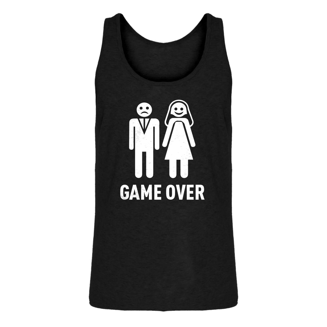 Mens Game Over Jersey Tank Top