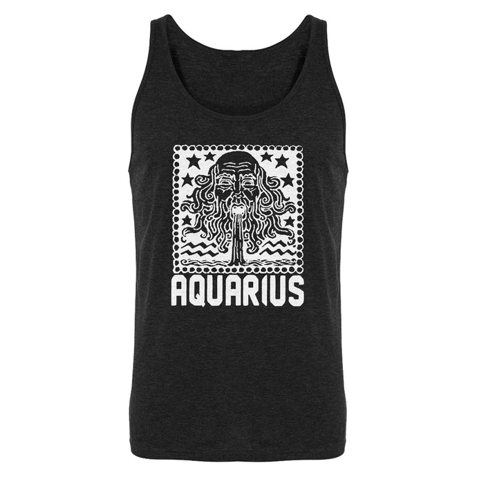 Tank Aquarius Zodiac Astrology Mens Jersey Tank Top