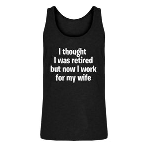 Mens I Thought I was Retired Jersey Tank Top