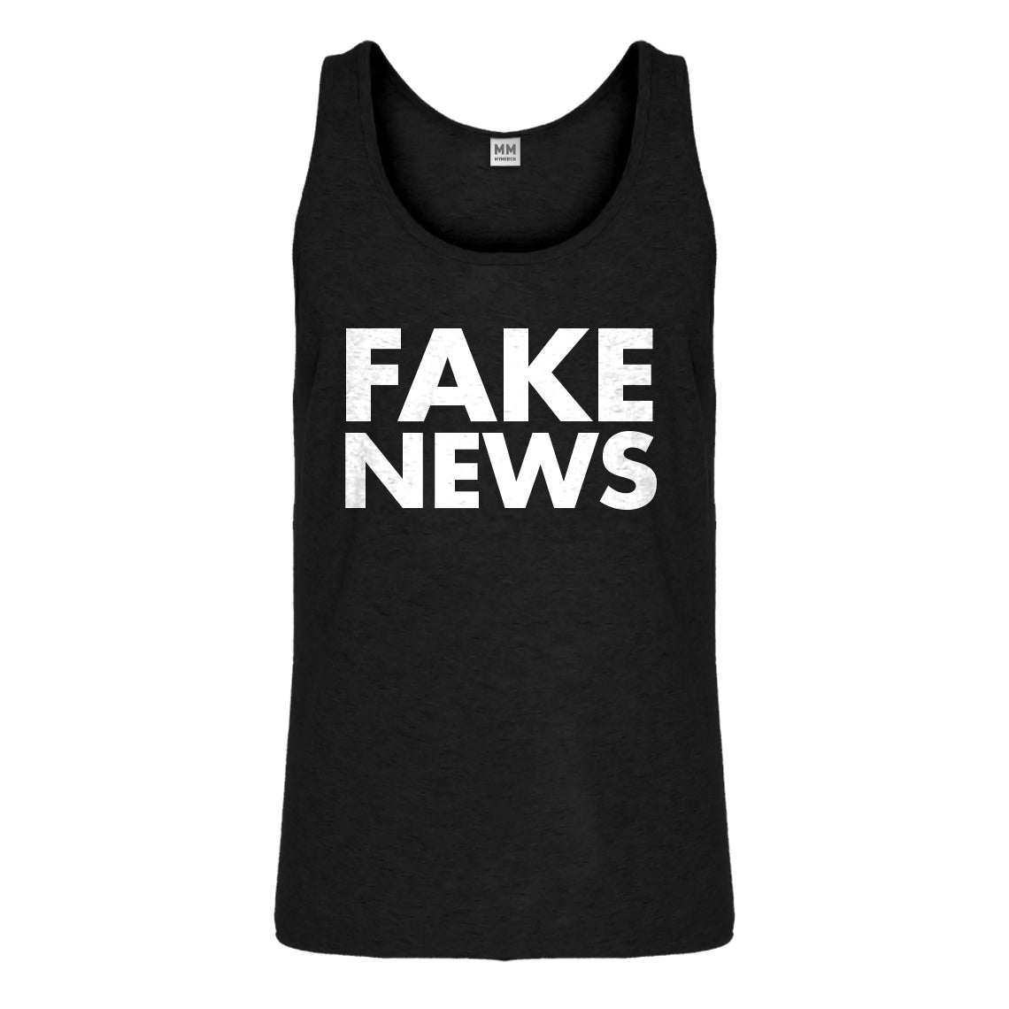 Tank FAKE NEWS Mens Jersey Tank Top
