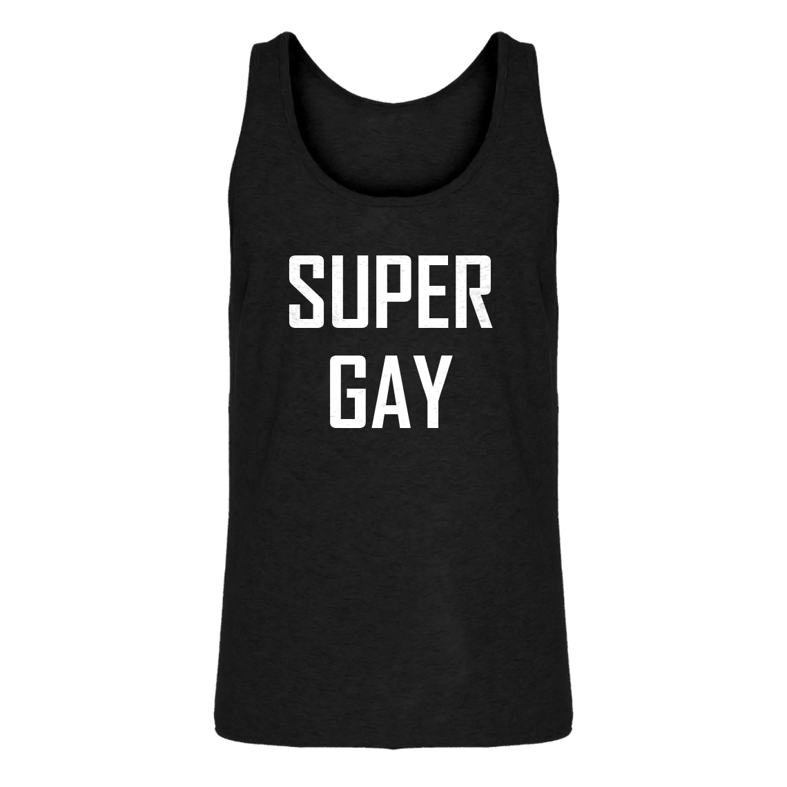 Mens Super Gay Jersey Tank Top