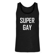 Mens Super Gay Jersey Tank Top