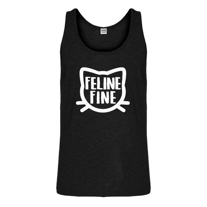 Tank Feline Fine Mens Jersey Tank Top