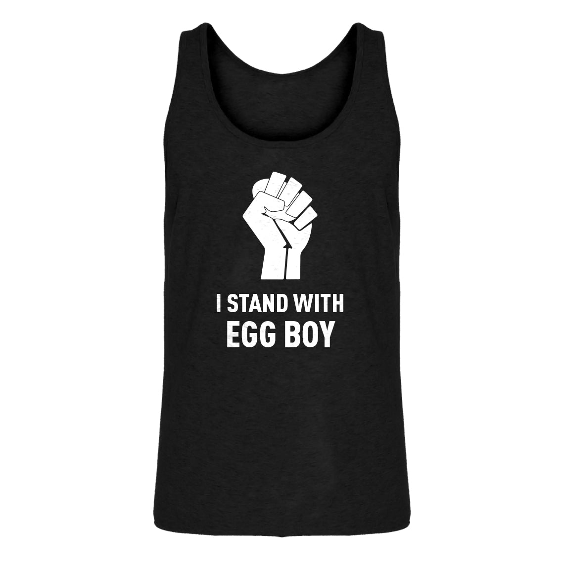 Mens I Stand with Egg Boy Jersey Tank Top