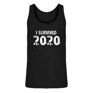 Mens I Survived 2020 Jersey Tank Top