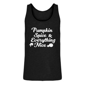 Mens Pumpkin Spice and Everything Nice Jersey Tank Top