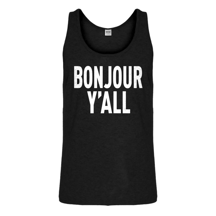 Tank Bonjour Yall Mens Jersey Tank Top