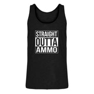 Mens Straight Outta Ammo Jersey Tank Top