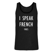 Tank I Speak French Fries Mens Jersey Tank Top
