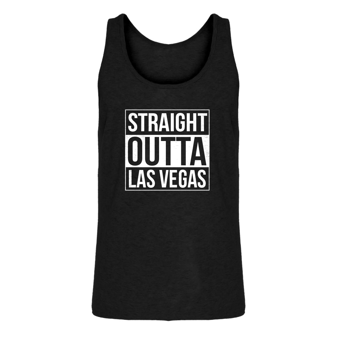 Mens Straight Outta Las Vegas Jersey Tank Top