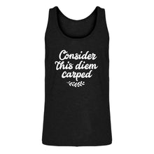 Tank Consider this Diem Carped Mens Jersey Tank Top