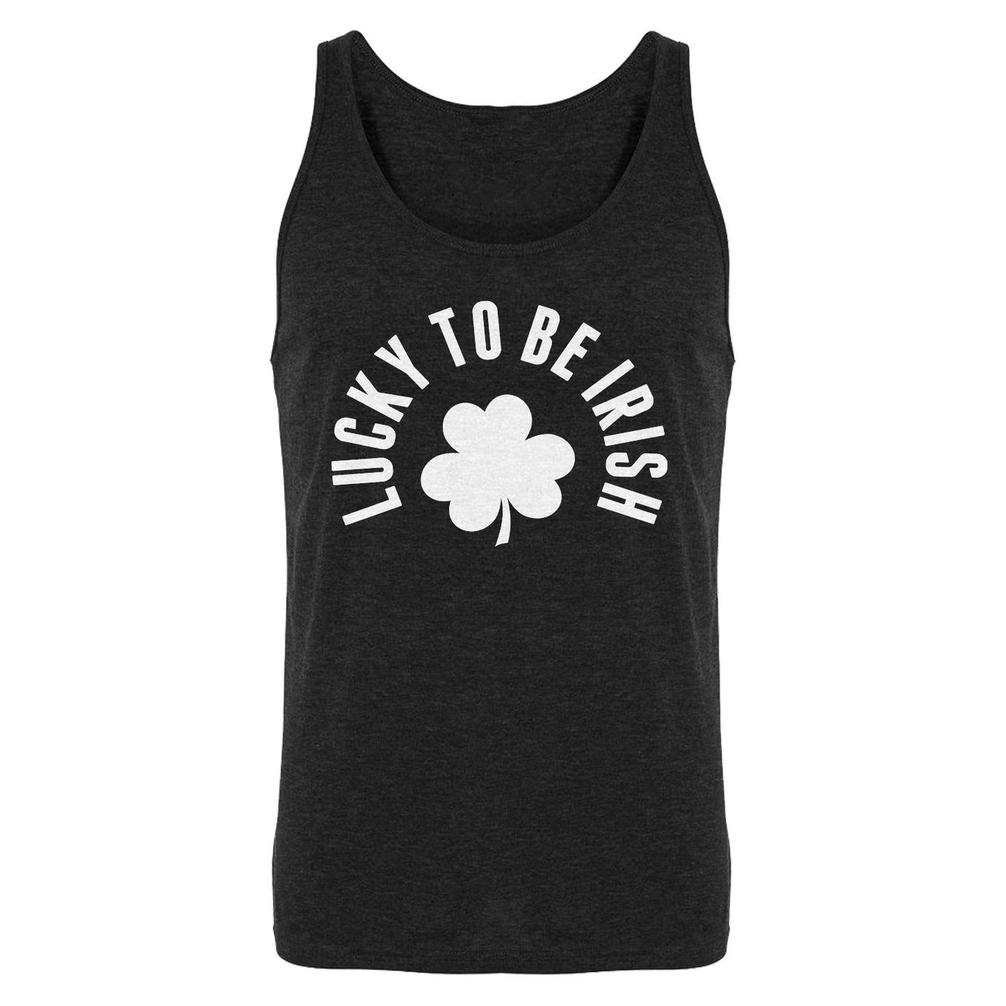 Tank Lucky to be Irish Mens Jersey Tank Top