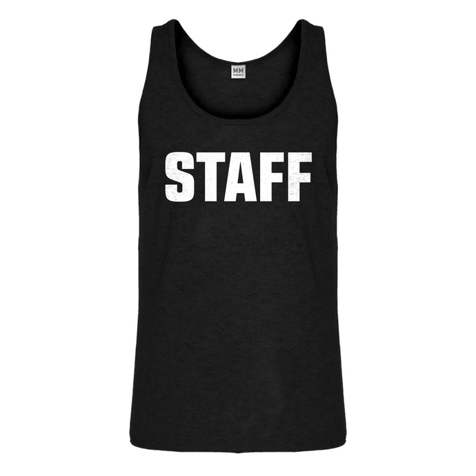 Tank Staff Mens Jersey Tank Top