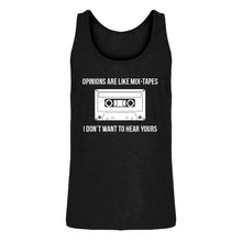 Mens Opinions are like Mixtapes Jersey Tank Top