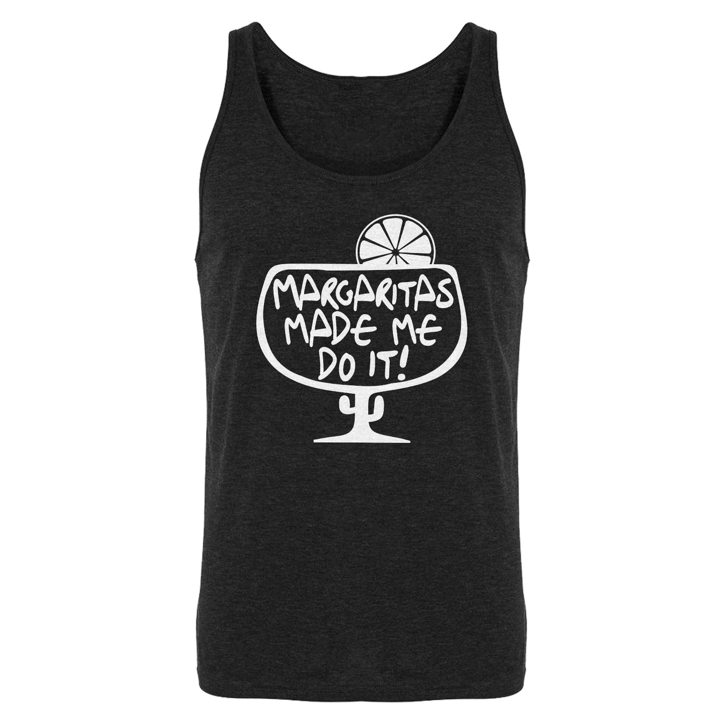 Tank Margaritas Made Me Do It Mens Jersey Tank Top