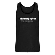 Mens Being Bipolar Jersey Tank Top