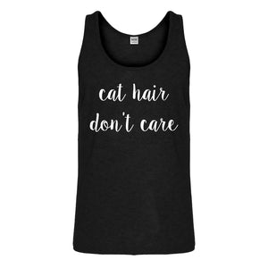 Tank Cat Hair Don't Care Mens Jersey Tank Top