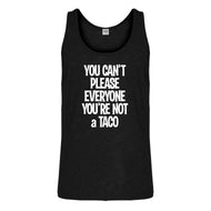 Tank Youre not a Taco Mens Jersey Tank Top