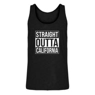 Mens Straight Outta California Jersey Tank Top