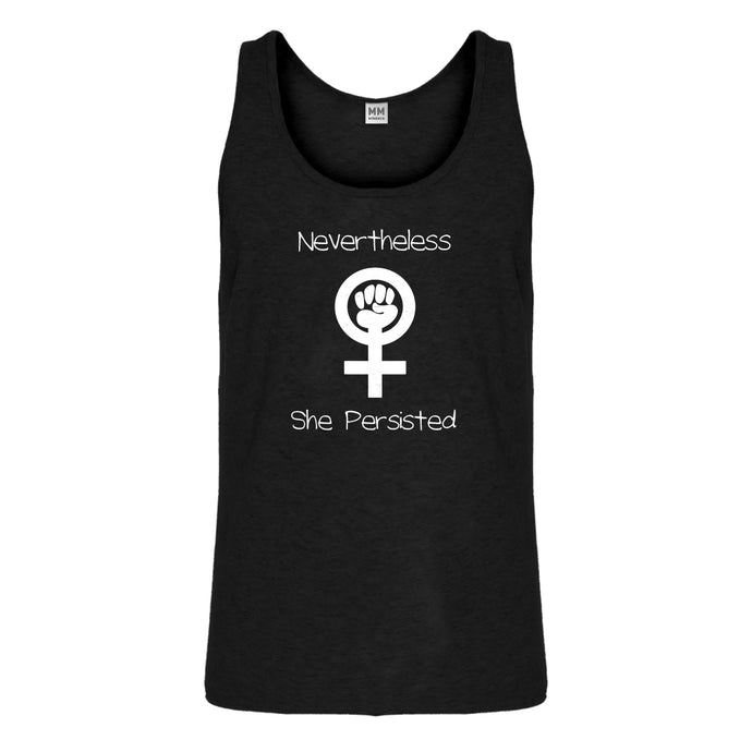 Tank Nevertheless She Persisted Mens Jersey Tank Top