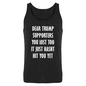 Tank Dear Trump Supporters Mens Jersey Tank Top