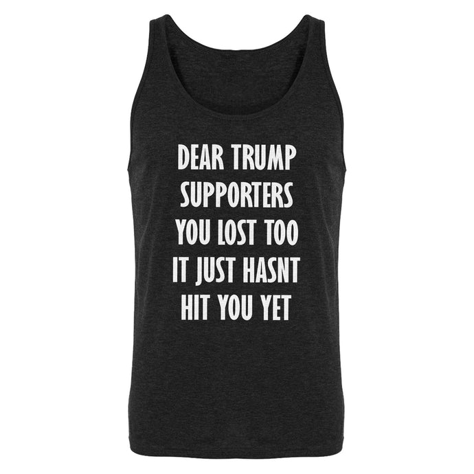 Tank Dear Trump Supporters Mens Jersey Tank Top