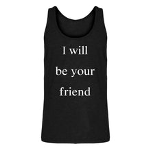 Mens I Will Be Your Friend Jersey Tank Top