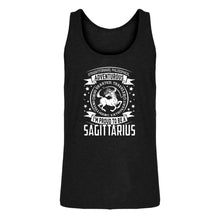 Mens Sagittarius Astrology Zodiac Sign Jersey Tank Top